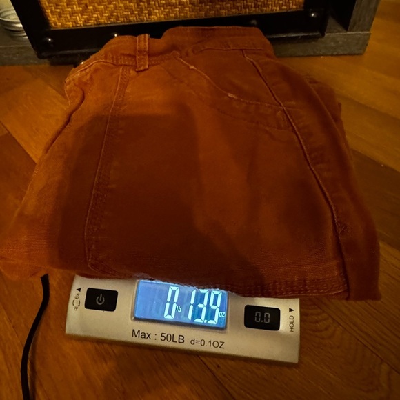 Time and Tru Women's Rust Straight Leg Pants - Picture 7 of 7